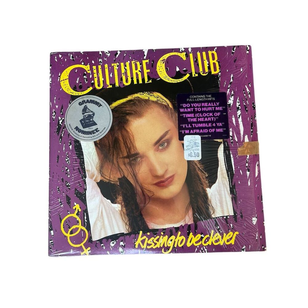 Culture Club - Kissing to Be Clever LP Album 1982 Epic Records VG+